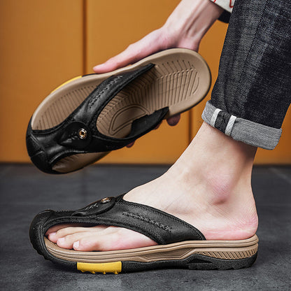 Orthopädische Herren Zehensandalen