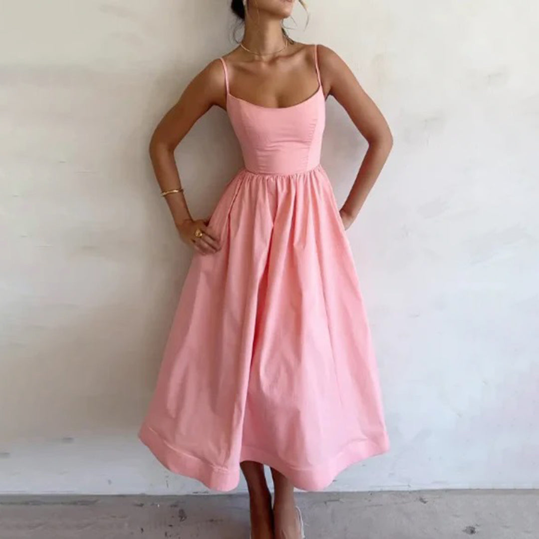 Janis - Bequemes und Elegantes Midikleid