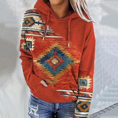 Beau - Langärmeliger Kapuzenpullover