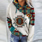 Beau - Langärmeliger Kapuzenpullover