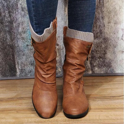 Super Komfortable & Kuschelige Damen Winterstiefel