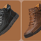 Orthopädische Herren Wanderschuhe aus Leder