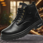 Hochwertige Herren Schnürstiefel mit Reißverschluss