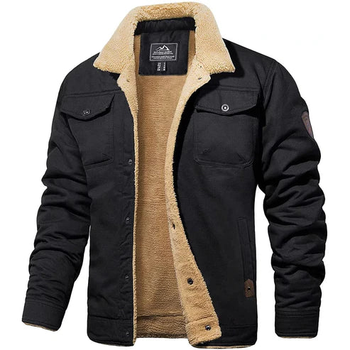 Brandon™ | Sherpa Fleece Bomberjacke