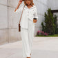 Schicke Damen-Freizeithose, Bluse und Hose für Damen