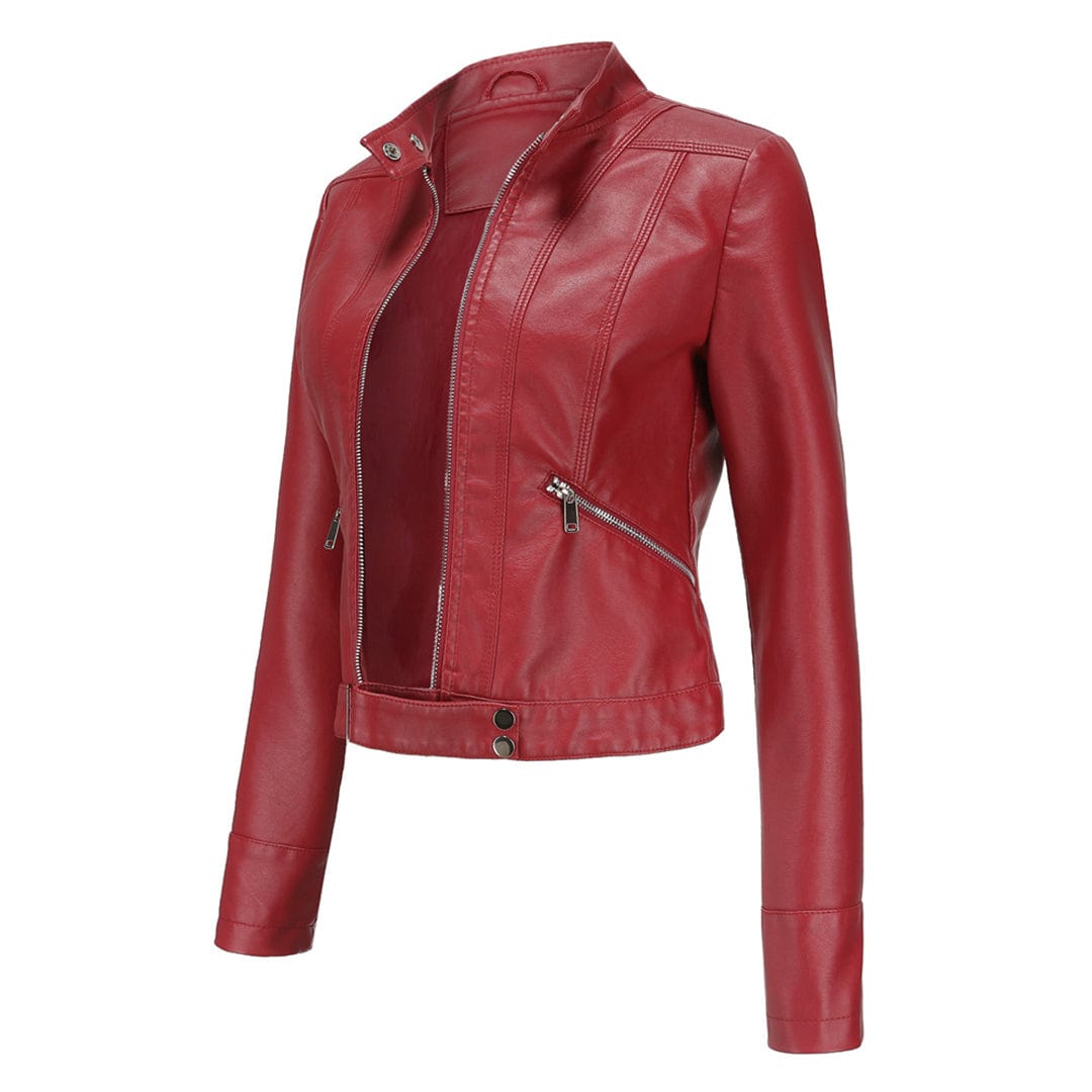 Oxana -  Stylische lederjacke
