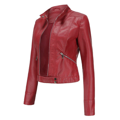 Oxana -  Stylische lederjacke