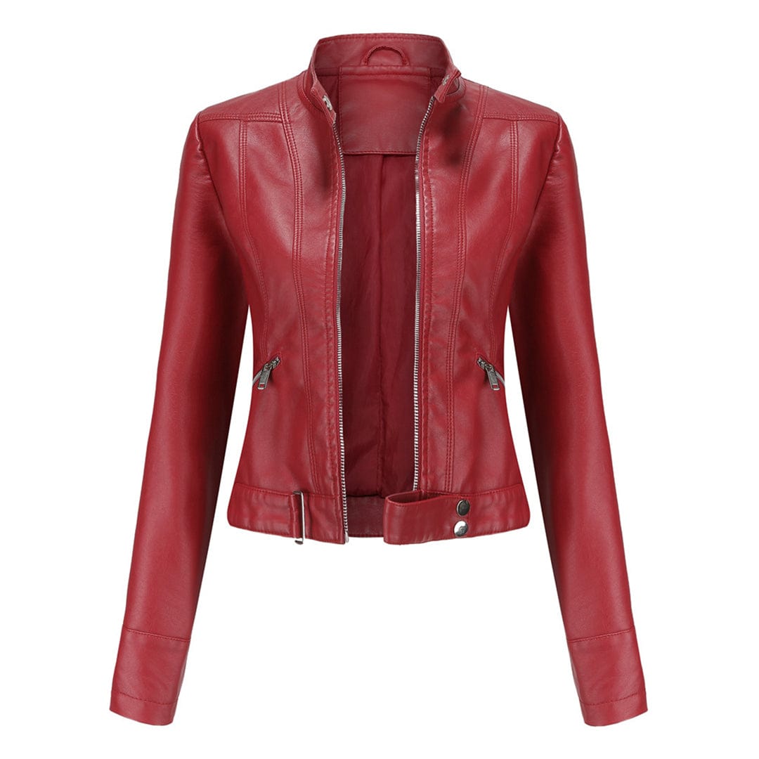Oxana -  Stylische lederjacke
