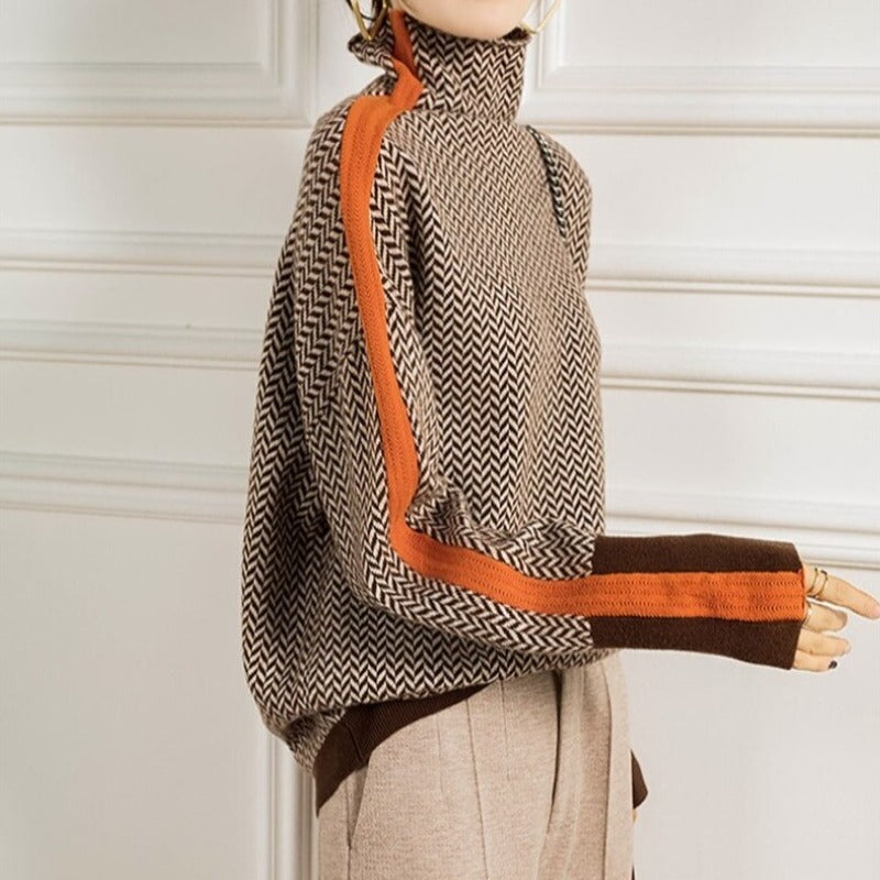 "Evgenia" Modischer Pullover