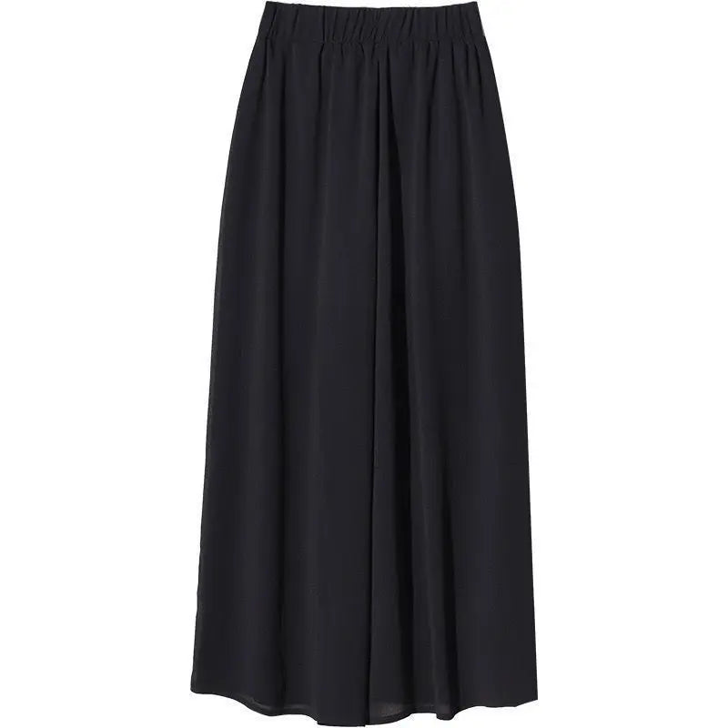 Sandrra | Weit geschnittene Chiffon-Hose