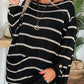 Leonie - Modischer gestreifter Pullover