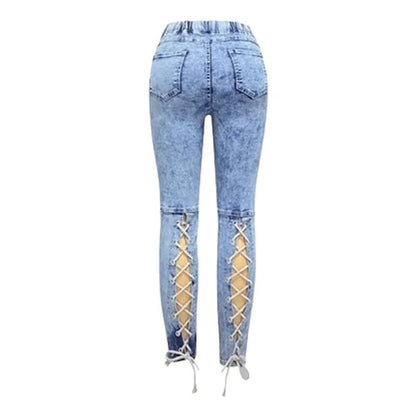 Bretta | Zurück bind Legs Slim Jeans