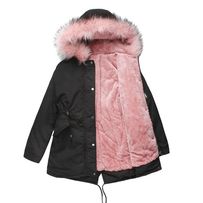 "Emily" Winterparka mit Fellimitat