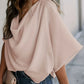 Marlene - Rosafarbener Eleganter Sommer-Pullover