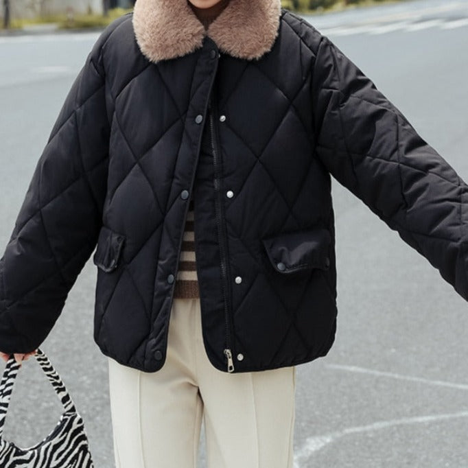 "Sara" Bequeme Warme Jacke