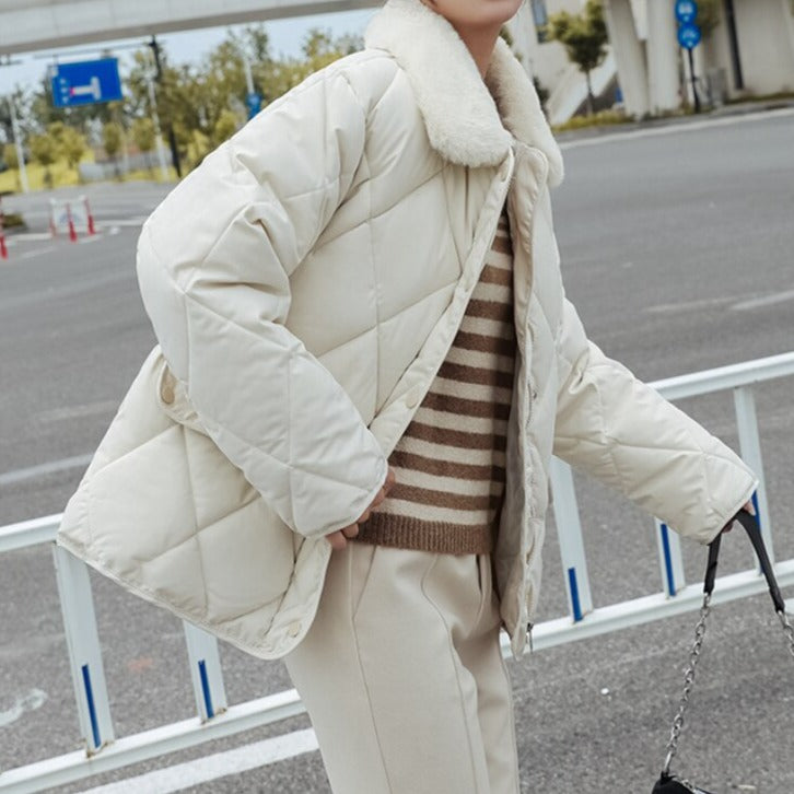 "Sara" Bequeme Warme Jacke