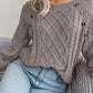 Acrylic Knit Comfort Pullover