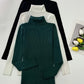 Eleganter Rollkragenpullover – Klassischer Langarm-Style