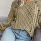 Acrylic Knit Comfort Pullover