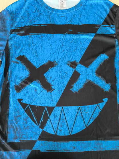 Griffin – cross eyes smile-druck für männer