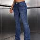 Schicke Bootcut-Jeans Blau - Sophia