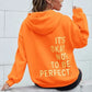 Damen Bedruckter Kapuzenpullover | Langarm