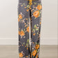 Graue Blumen-Sweathose - Sophie