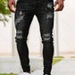 Sebastian – slim-fit-jeans mit legeren rissen