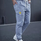 Elijah – lässige tapered-jeans mit taillenkordelzug