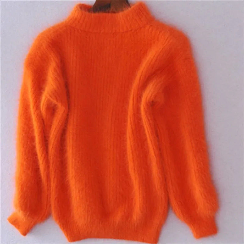 Mackenzie - Vintage-Rollkragenpullover