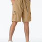 Matthew – cargo-shorts mit kordelzug im klassischen design