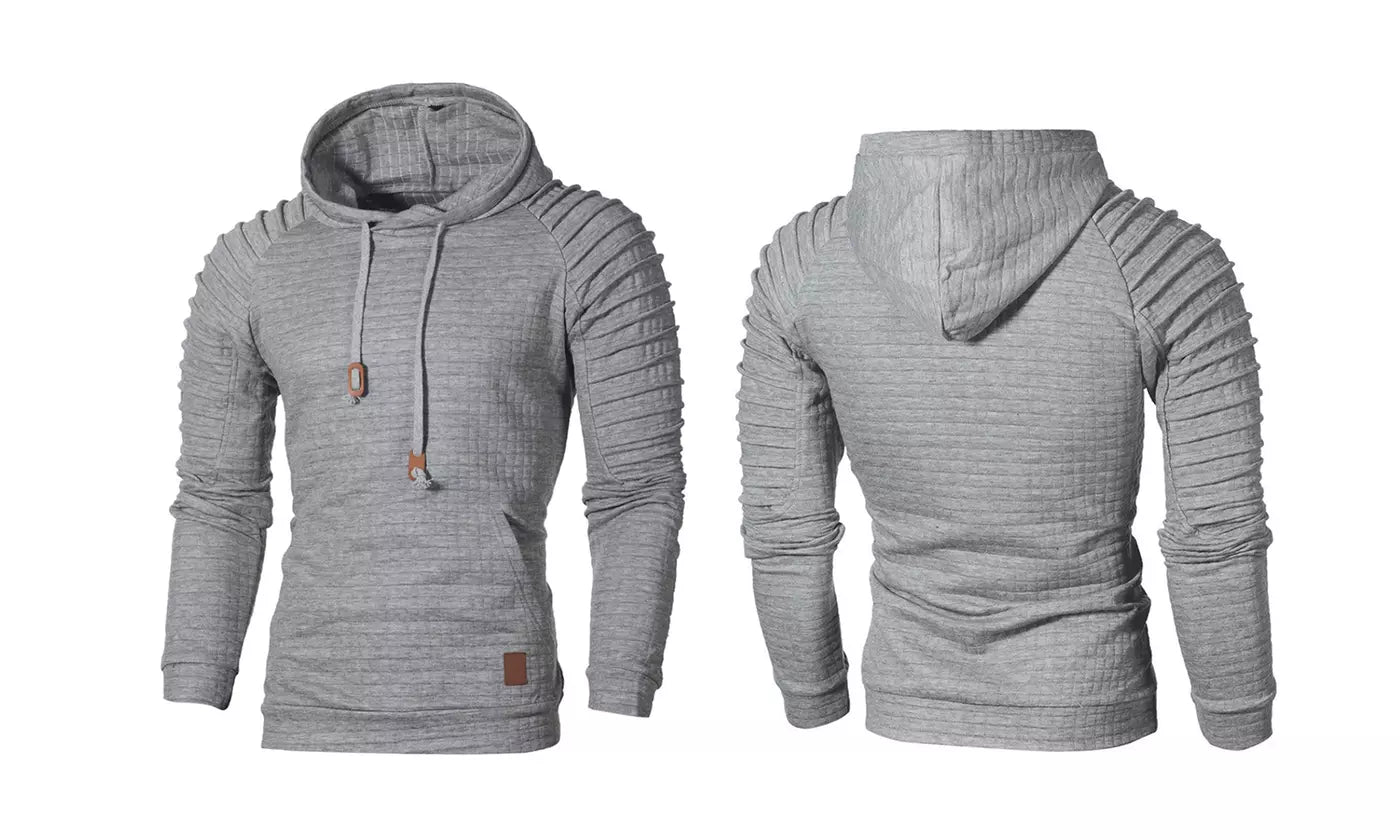 Kapuzenpullover mit Struktur - DYLANE