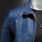 Elegante Premium Bikerjacke für Herren | Langarm