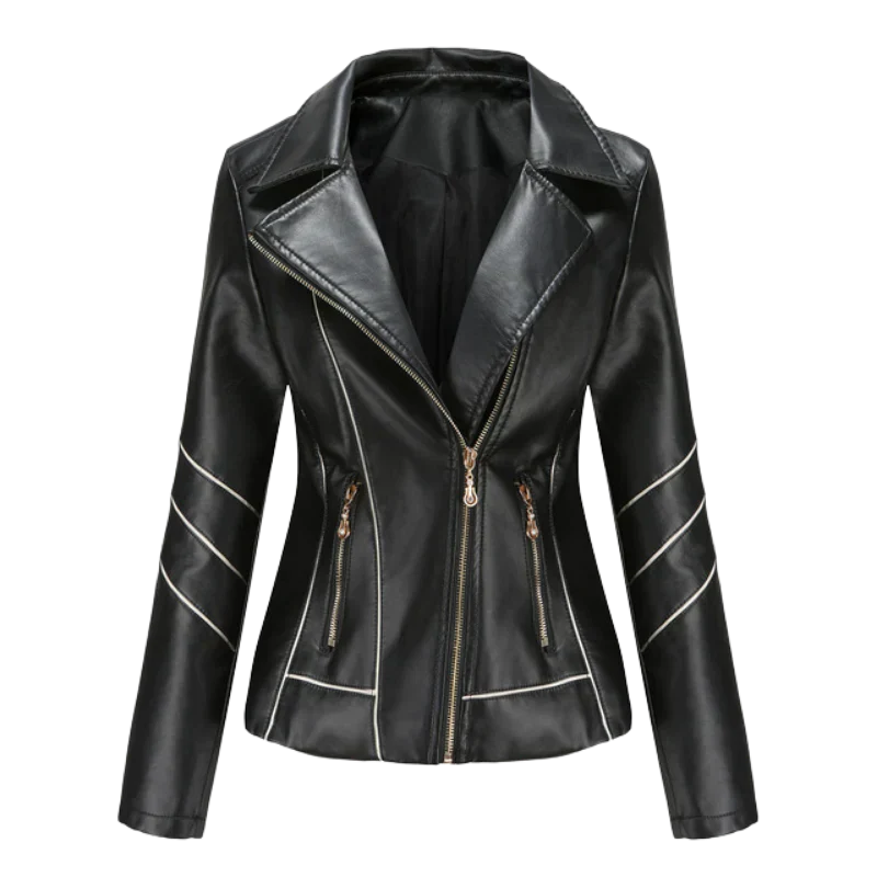 Stylische Lederjacke - Belinda