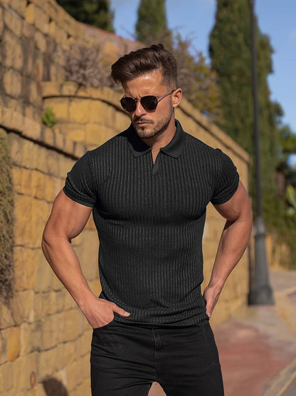 Oliver – slim-fit-ripphemd für herren