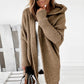 Maisie | Damen Warme Lange Strickjacke | Winter