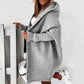 Maisie | Damen Warme Lange Strickjacke | Winter