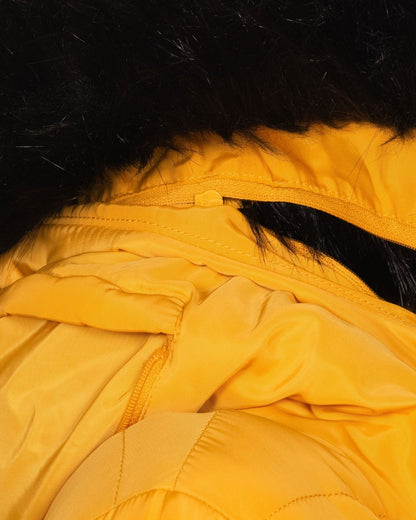 "Nicole" Winterjacke mit abnehmbarem Kunstfell