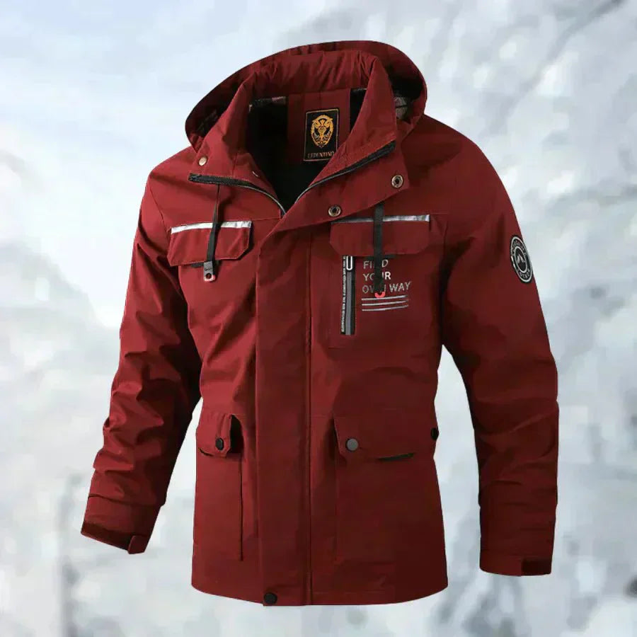 Henry™ | wasserdichte Titanium-Jacke