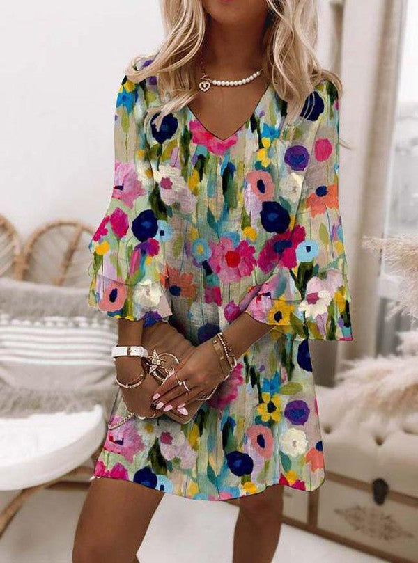 Sibylle Blumen-Kleid