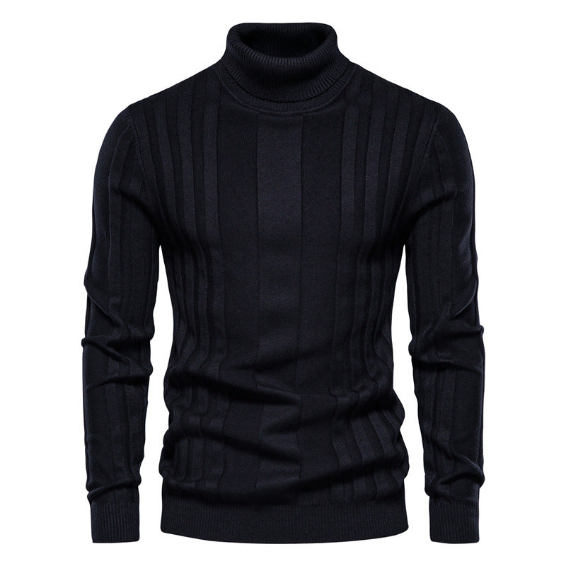 Joshua - Warmer pullover mit rollkragen