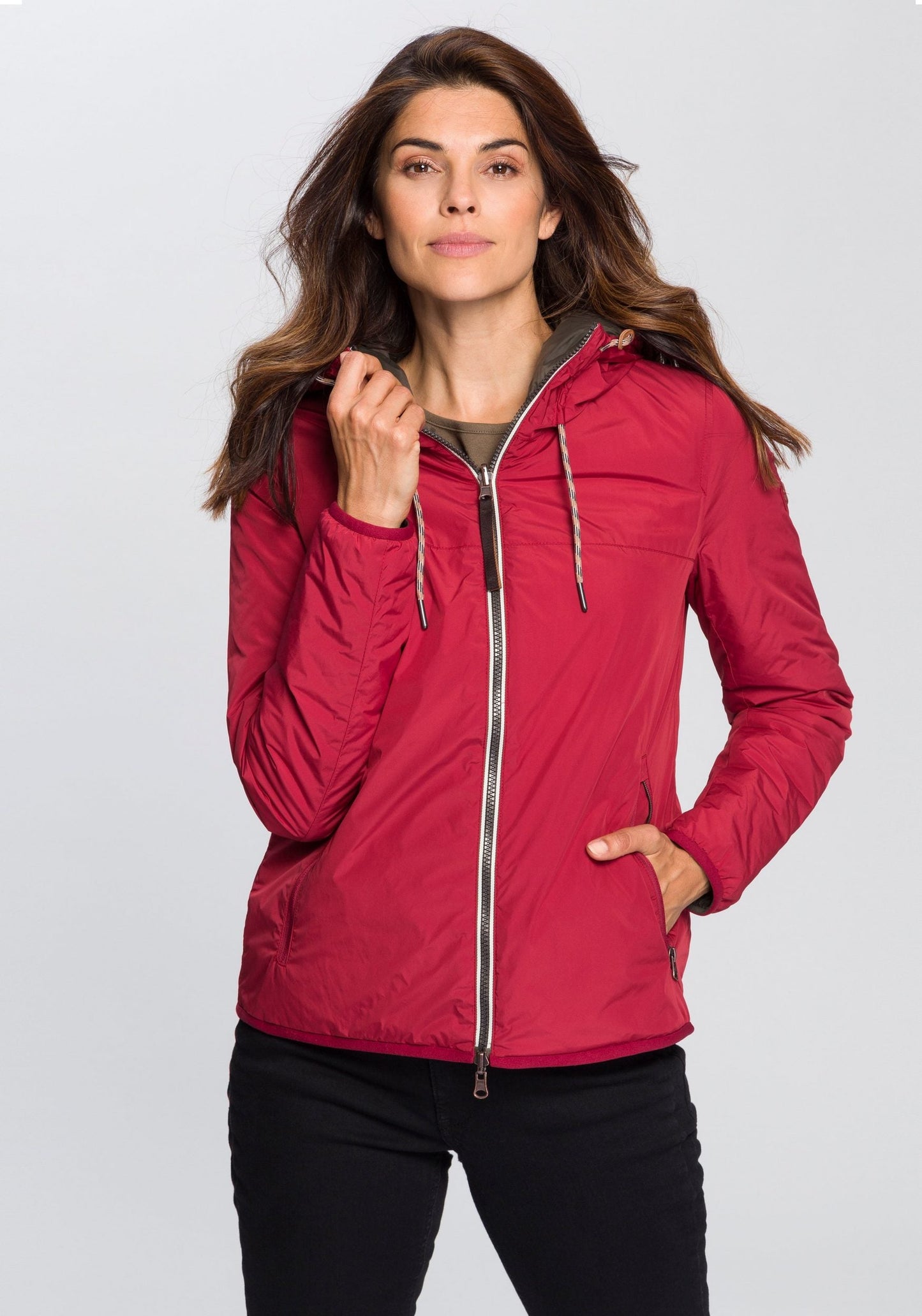 "Sabrina" Ultraleichte Wendejacke