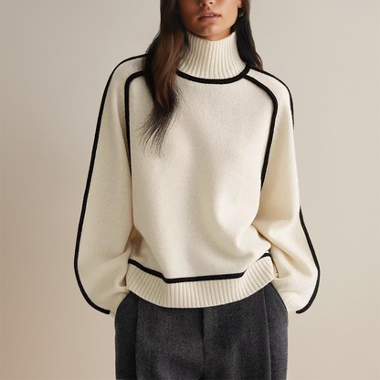 Eleganter Rollkragenpullover – Raffinierter Stil mit modernem Selbstvertrauen