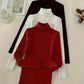 Eleganter Rollkragenpullover – Klassischer Langarm-Style