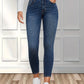 Dunkelblaue Skinny Jeans - Isabella