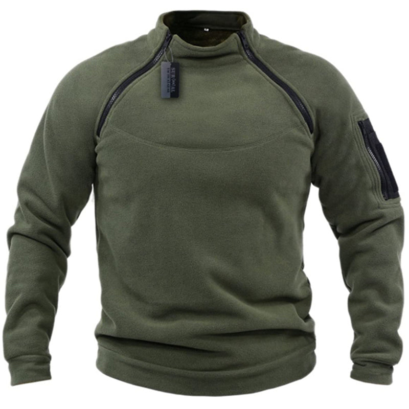 Militärischer Fleecepullover - Wagner