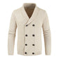 Zweireihige Strickjacke für Herren
