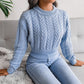 Francesca - Schicker unifarbener Pullover