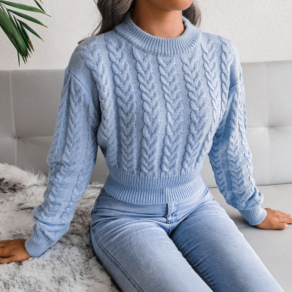 Francesca - Schicker unifarbener Pullover