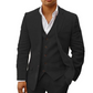 Herren Leinen 3-tlg. Set mit Blazer, Weste und Hose - Odin